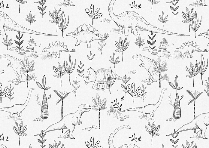 Dino Park, Onyx - Made to Measure Curtains - Image 9